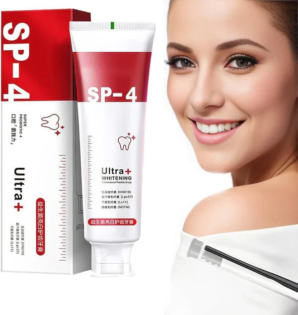 SP-4 Probiotic Brightening and cleaning toothpaste (Buy1 Get 1 Free)